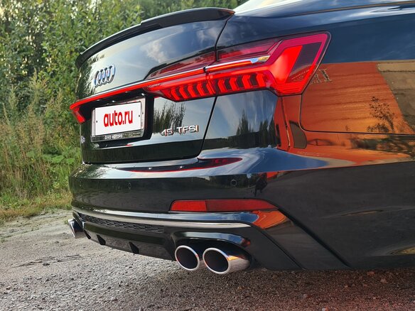 2021 Audi A6 40 TFSI V (C8), чёрный, 3200000 рублей - вид 15