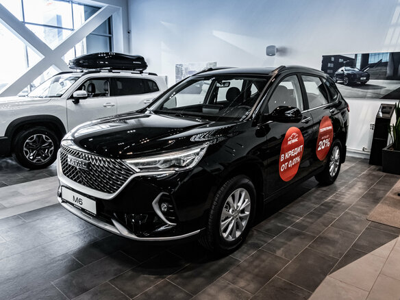 2026 Haval M6 II, чёрный - вид 1