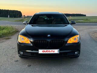 2009 BMW 7 серии Long 730Ld V (F01/F02/F04), чёрный, 1750000 рублей, вид 2