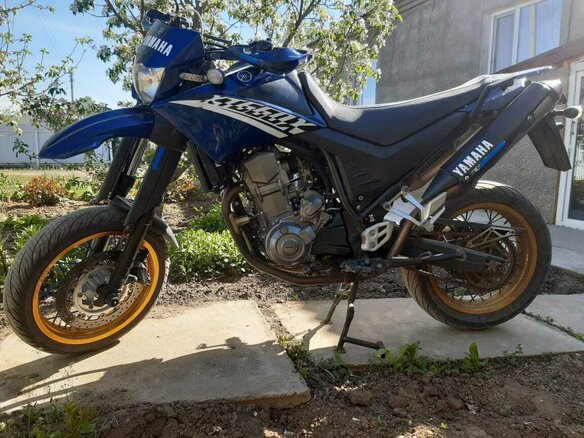 2008 Yamaha XT660X, синий, 420000 рублей - вид 7