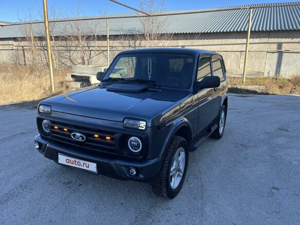 2015 Lada (ВАЗ) 2121 (4x4) Urban I Рестайлинг, серый - вид 2