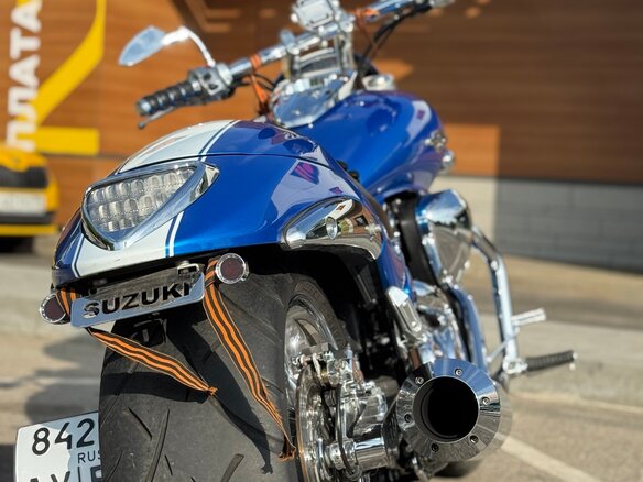 2012 Suzuki Boulevard M109R, синий, 1550000 рублей - вид 16
