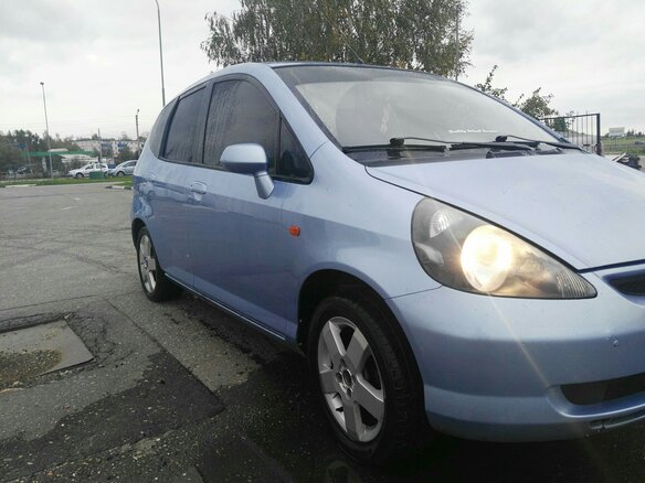 2002 Honda Jazz I, голубой - вид 8