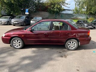 2008 Kia Spectra I Рестайлинг 2, красный, 380000 рублей, вид 2