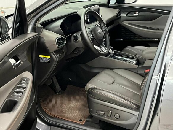 2019 Hyundai Santa Fe IV, серый, 3000000 рублей - вид 8