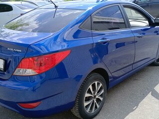 2013 Hyundai Solaris I, синий, 570000 рублей, вид 2