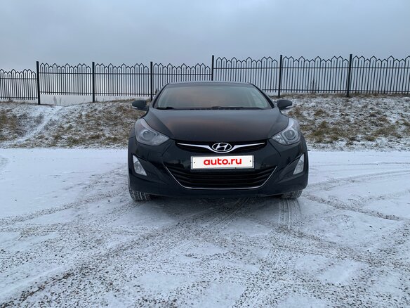2015 Hyundai Elantra V (MD) Рестайлинг, чёрный, 1420000 рублей
