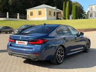 2020 BMW 5 серии 530d xDrive VII (G30/G31/G38) Рестайлинг, синий, 4750000 рублей, вид 5