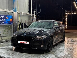 2014 BMW 5 серии 520i VI (F10/F11/F07) Рестайлинг, чёрный, 1720000 рублей, вид 2