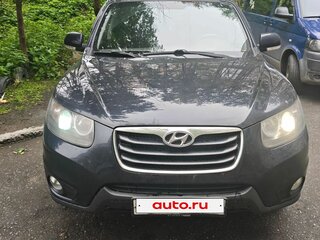 2011 Hyundai Santa Fe II Рестайлинг, синий, 1100000 рублей, вид 1
