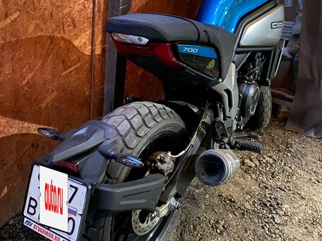 2023 CFMoto 700CL-X Heritage, синий, 439999 рублей, вид 2