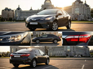 2018 Toyota Corolla XI (E160, E170, E180) Рестайлинг 1, чёрный, 1332500 рублей, вид 1