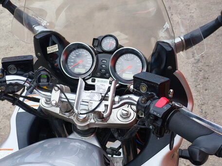 2002 Suzuki Bandit 1200, серебристый, 380000 рублей, вид 4