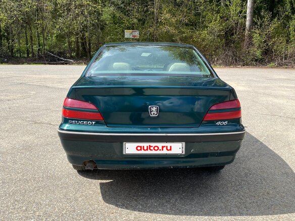2001 Peugeot 406 I Рестайлинг, зелёный - вид 6