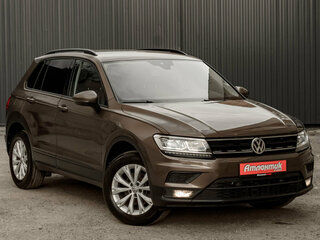 2020 Volkswagen Tiguan II, коричневый, 2550000 рублей, вид 3