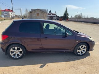 2006 Peugeot 307 I Рестайлинг, фиолетовый, 315000 рублей, вид 4