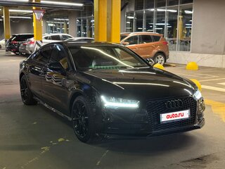 2016 Audi A7 I (4G) Рестайлинг, чёрный, 2500000 рублей, вид 2