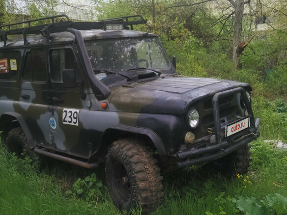 2002 УАЗ 3151 315192, зелёный