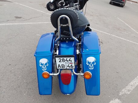 2000 Yamaha XV 1600 Road Star, синий, 450000 рублей, вид 3