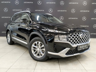 2021 Hyundai Santa Fe IV Рестайлинг, чёрный, 3295000 рублей, вид 3