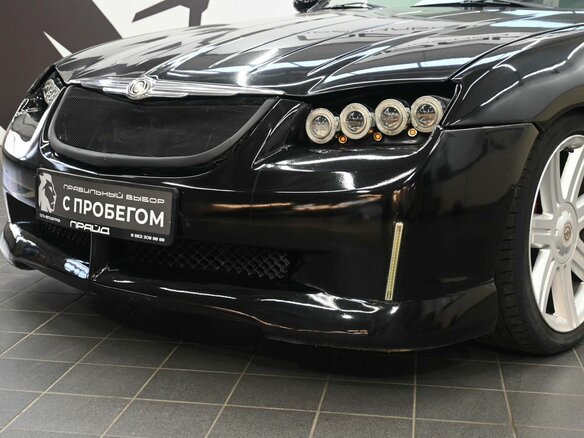 2003 Chrysler Crossfire, чёрный - вид 6
