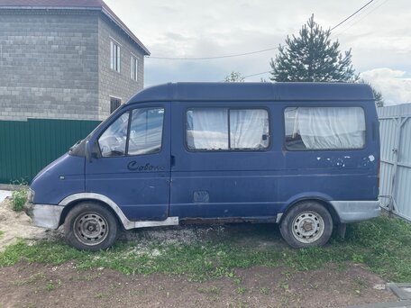 1998 ГАЗ Соболь (2217), голубой, 110000 рублей, вид 2