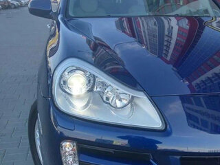 2008 Porsche Cayenne I Рестайлинг (957), синий, 3600000 рублей, вид 5