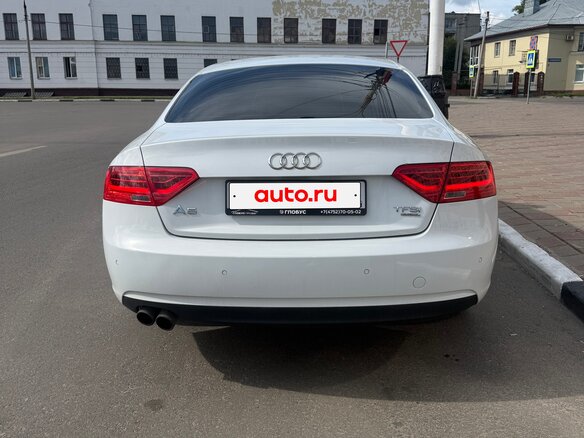2013 Audi A5 I (8T) Рестайлинг, белый, 1720000 рублей - вид 6