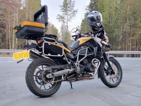 2012 BMW F 650 GS, жёлтый, 600000 рублей, вид 4