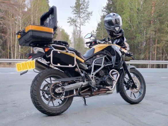 2012 BMW F 650 GS, жёлтый, 600000 рублей - вид 4