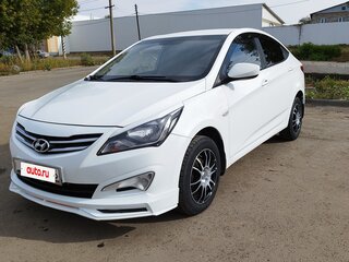 2016 Hyundai Solaris I Рестайлинг, белый, 1050000 рублей, вид 1