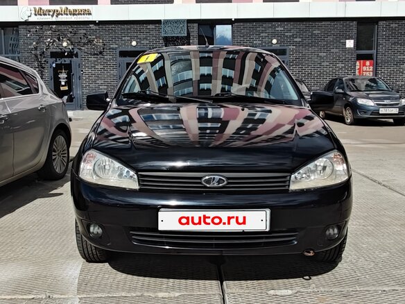 2013 Lada (ВАЗ) Kalina I, чёрный, 339000 рублей - вид 1