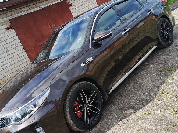 2017 Kia Optima IV, коричневый - вид 19