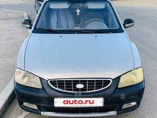 2008 Hyundai Accent ТагАЗ II, бежевый, 250000 рублей, вид 2