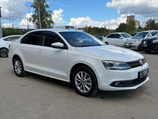 2014 Volkswagen Jetta VI Рестайлинг, белый, 1250000 рублей, вид 2