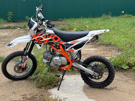 2024 Kayo Basic TT125EM, оранжевый, 69999 рублей, вид 2