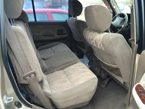 1999 Toyota Land Cruiser Prado 90 Series, бежевый - вид 6
