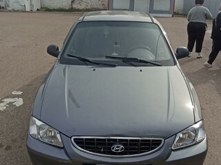 2007 Hyundai Accent ТагАЗ II, серый, 350000 рублей, вид 1