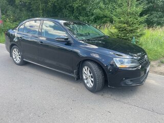 2014 Volkswagen Jetta VI, чёрный, 990000 рублей, вид 1