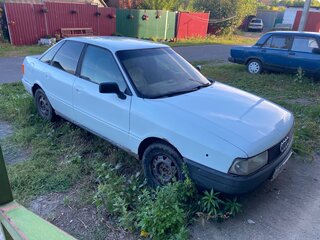 1987 Audi 80 IV (B3), белый, 135000 рублей, вид 3