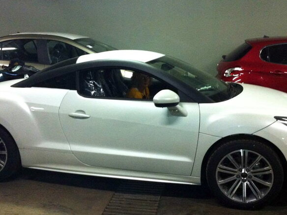 2013 Peugeot RCZ I Рестайлинг, белый