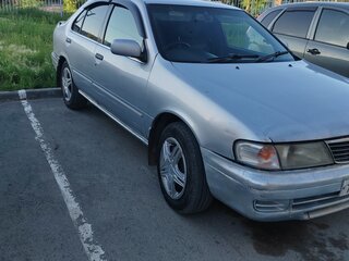 1998 Nissan Sunny B14, серый, 125000 рублей, вид 3