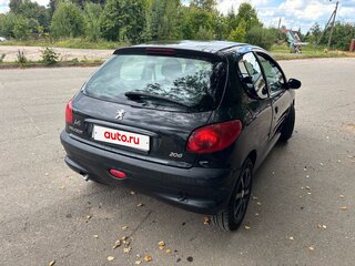 2006 Peugeot 206, чёрный, 230000 рублей, вид 4
