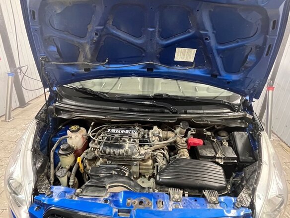2012 Chevrolet Spark III, синий, 585000 рублей - вид 7