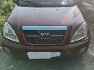 2007 Chery Tiggo (T11) I, красный, 350000 рублей, вид 1