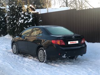 2008 Toyota Corolla AMT X (E140, E150), чёрный, 800000 рублей, вид 4