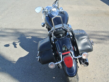 2009 Yamaha XVS650 Drag Star, чёрный, 490000 рублей, вид 4
