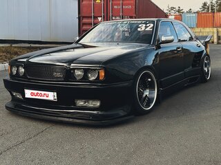 1993 Nissan Gloria IX (Y32), чёрный, 1300000 рублей, вид 1