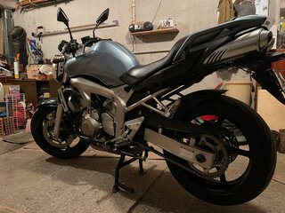 2005 Yamaha FZ6, голубой, 395000 рублей, вид 5