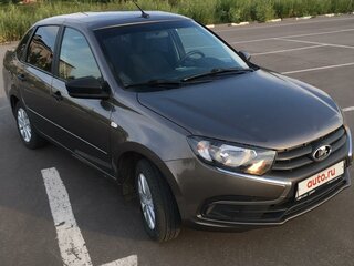 2018 Lada (ВАЗ) Granta I Рестайлинг, коричневый, 460000 рублей, вид 2